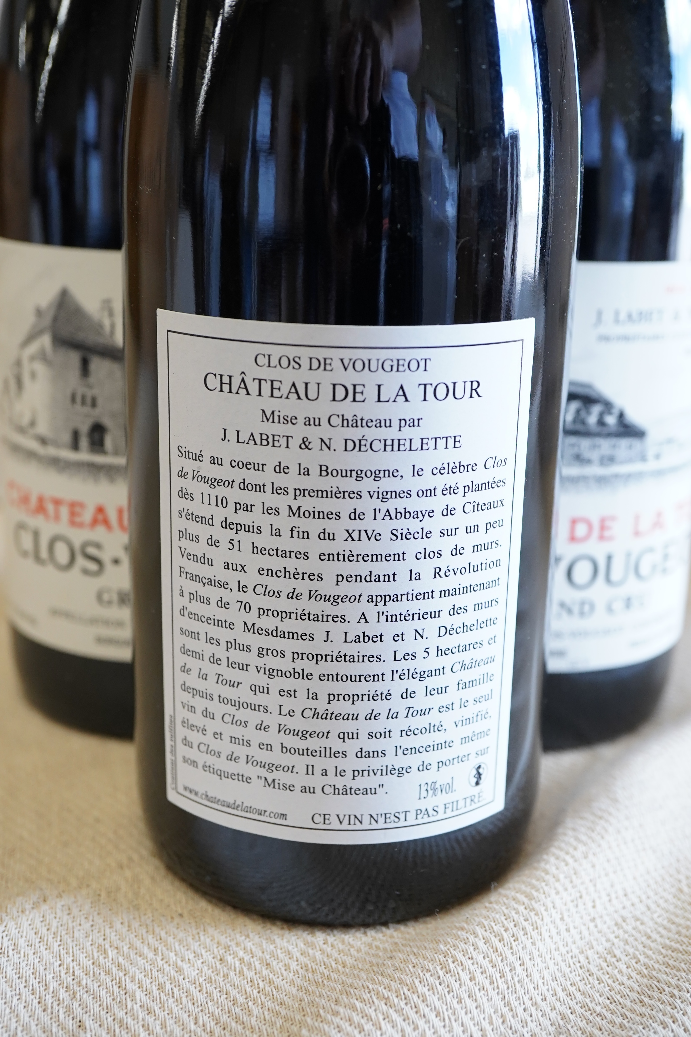 Labet & Dechelette, Château de La Tour, Clos de Vougeot Vieilles Vignes Grand Cru, 2008